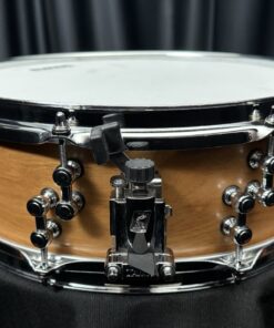 Tama SLP Five by Fourteen Vintage Hickory Snare Drum Used Throw Off