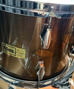Fibes Drums Vintage Fiberglass 13, 14, 16, 2) 24 Copper Wrap Kit 17 Fibes Vintage Double Bass Drum Set Copper Wrap 13 Inch Tom From Player Side