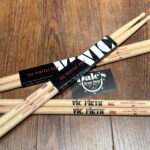 Vic Firth American Classic Hickory 5A Wood Tip Drumstick 3-Pack
