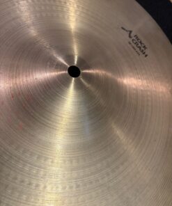 Zildjian Used A Sixteen Inch Rock Crash Cymbal Bell and Logo