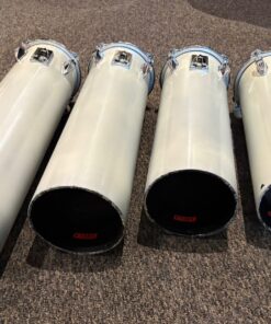 Tama Used Set of Four Painted Low Pitch Octobans Bottoms