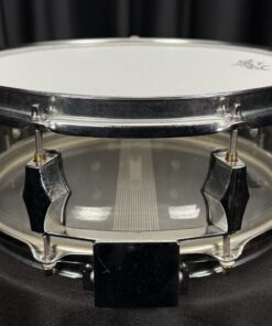 Fibes Used Austin Crystalite Five by Thirteen Inch Clear Acrylic Snare Drum SFT Butt