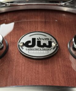 DW Collector's Series Pure Purpleheart Six and a Half by Fourteen Inch Snare Drum Badge