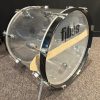 Fibes Used Austin Crystalite Twenty Inch Bass Drum Clear Acrylic