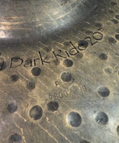 Paiste Used Signature Twenty Inch Dry Dark Ride Cymbal Stamp