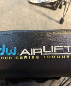 DW Used Airlift Throne with tractor seat showing embroidered logo underside of seat