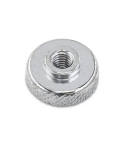 DW 10-32 Knurled Step Nut Chrome