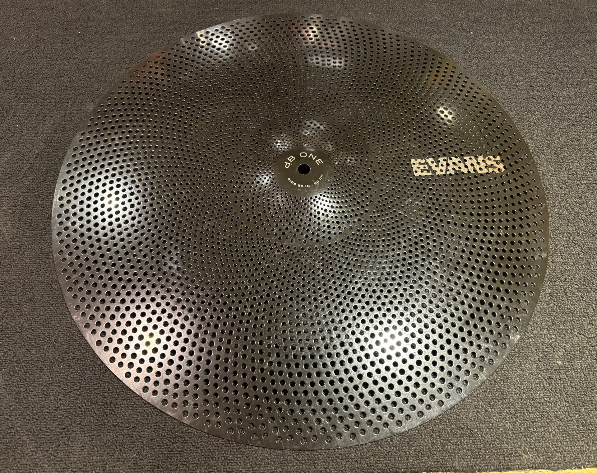 Evans Used dB One 20 in. Ride Cymbal Low Volume 1 Evans Used dB One Twenty Inch Ride Cymbal