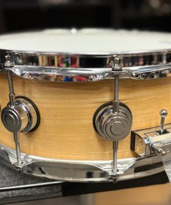 Used Super Solid 5.5x14 Collector's Snare Drum Satin Natural Super Solid 3P Butt