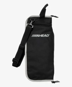 Ahead Drum Stick Bag Black with Gray Trim Front