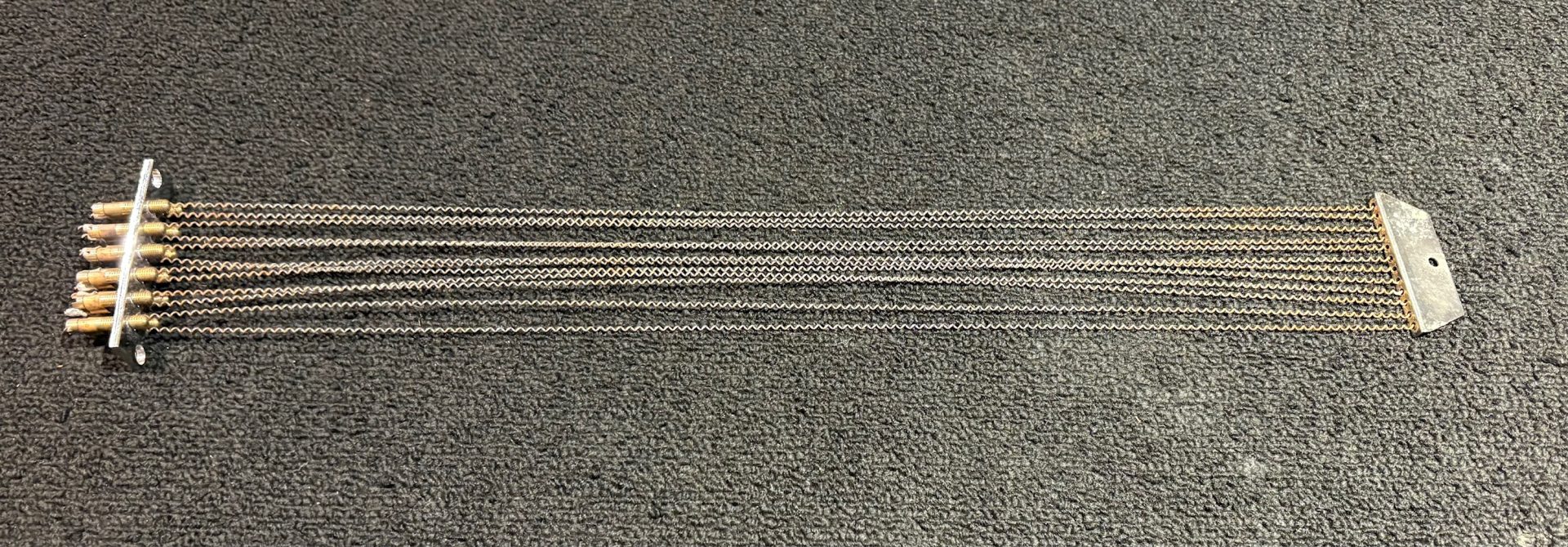 Ludwig Vintage L-1110 Individually Adjustable Snare Wires for P-87 Throw 4 Ludwig Vintage L-1110 Snare Wires for P87 Adjustment End Full Length