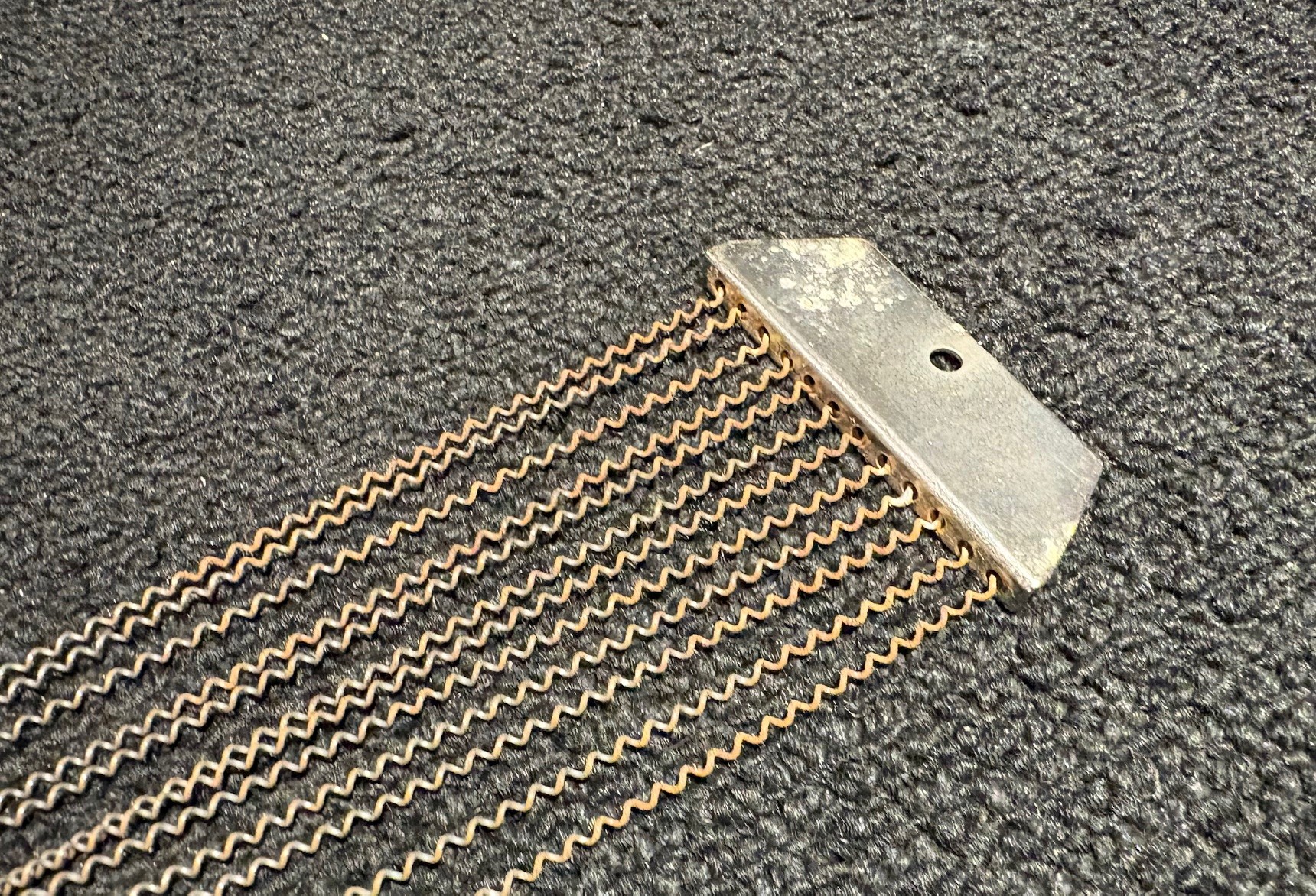 Ludwig Vintage L-1110 Individually Adjustable Snare Wires for P-87 Throw 2 Ludwig Vintage L-1110 Snare Wires for P87 Tab End