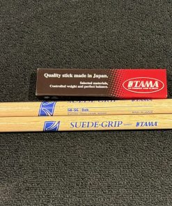 Tama Oak Drum Sticks 5B Pair with Suede Grip and Wood Tips