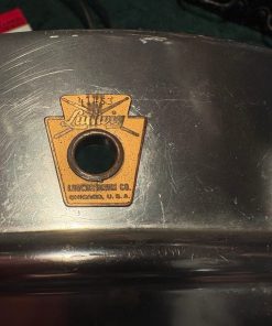 Ludwig Vintage Acrolite Aluminum Snare Drum 1964 Badge