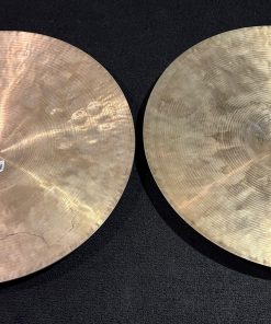 Meinl Used Byzance 14 in. Extra Dry Medium Hi Hat Cymbal Pair 881g T 1434 B 7 Meinl Used Byzance 14in. Extra Dry Medium Hi Hats Undersides