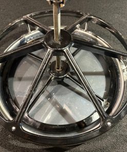 Remo Used Ten Inch Roto Tom with Clamp showing Underside and Spokes