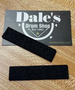 Tama Black Felt Adhesive Backed Chain Protectors for Cobra Pedal Cams 2 Pack