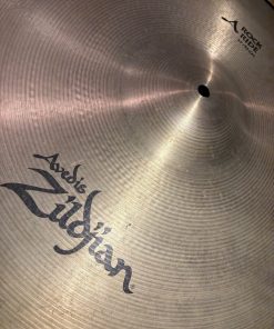 Zildjian Used A 21 inch Rock Ride Cymbal Bell and Logo