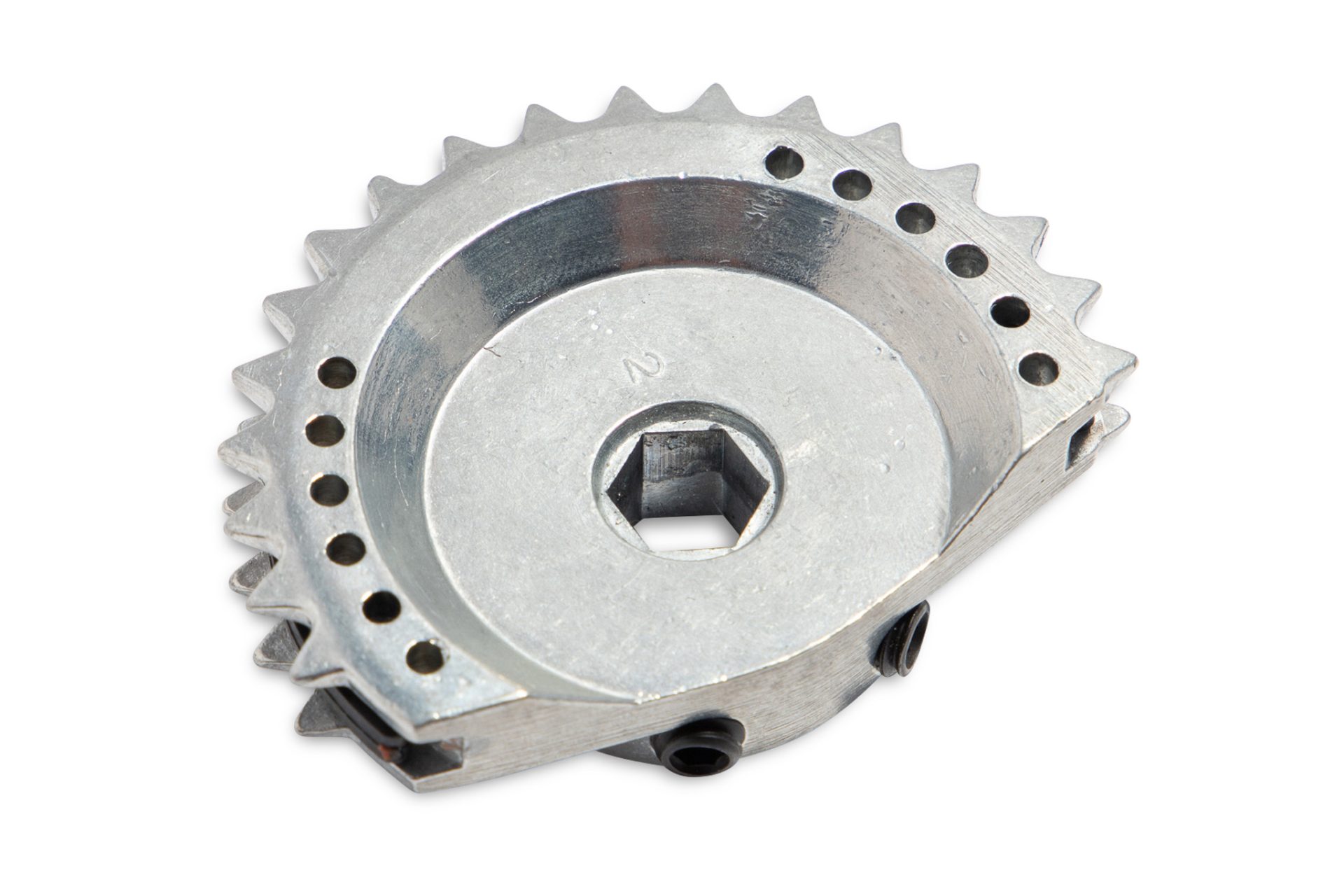 DW Drums Delta II Turbo Sprocket With Screw for 5000TD DWSP1203 2 DW Delta II Turbo Sprocket for Dual Chain 5000 Alt View