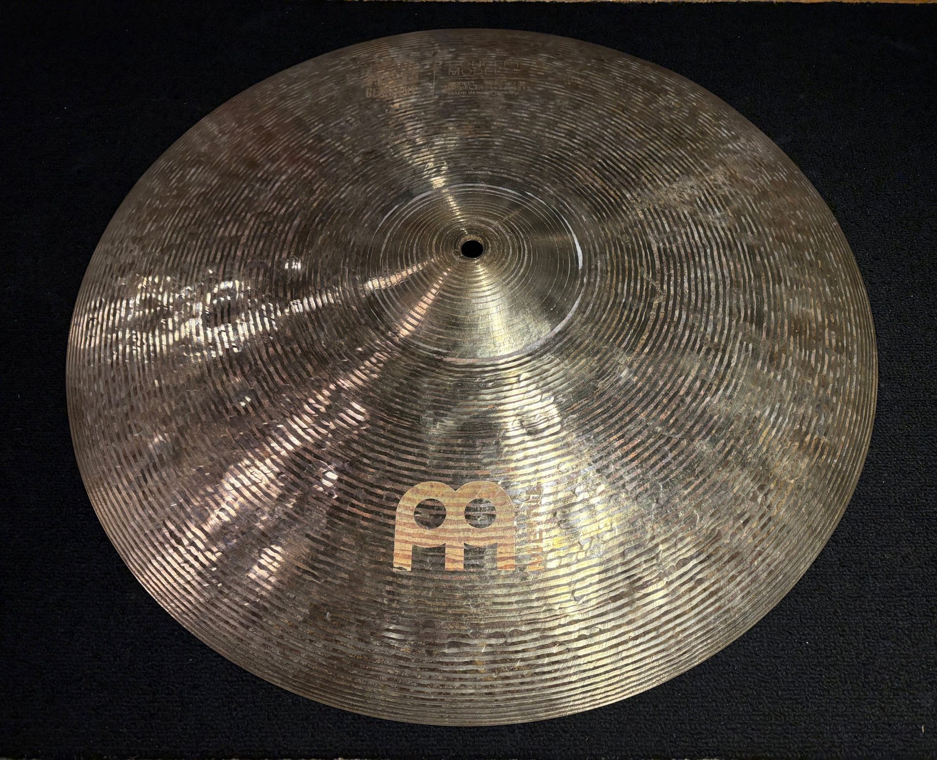 Meinl Used R&D Concept 20 in. Ride Cymbal 1800g 1 Meinl Used R&D Concept Model 20 Inch Ride Cymbal