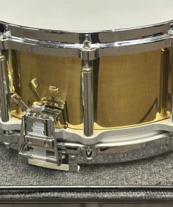 Pearl Used Brass Shell Free Floating 6.5x14 Snare Drum Throw Off