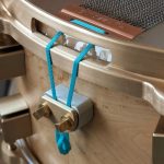 Sonique Poly Pro Slim Snare Straps 2 Pair Teal