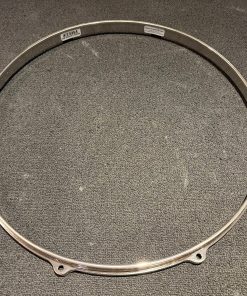 Tama Brushed Nickel Die Cast 15 Inch 8 Ear Drum Hoop