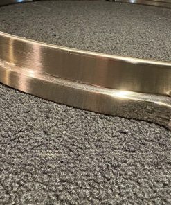 Tama Brushed Nickel Die Cast 15 Inch 8 Ear Drum Hoop Close