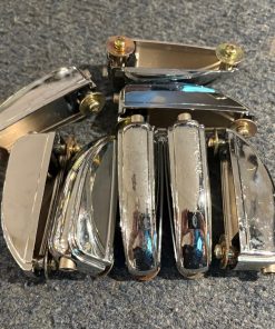 Tama Set of 8 Used 90s Swingstar Bass Drum Lugs Chrome