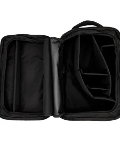 Vic Firth Professional Tech Backpack Green and Black Main Compartment Alt