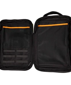 Vic Firth Professional Tech Backpack Green and Black Main Compartment