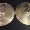 Zildjian Used 14 Inch A Custom Hi Hat Cymbal Pair