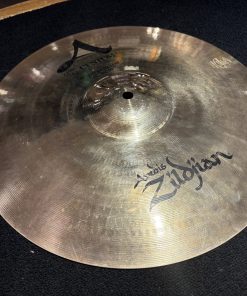 Zildjian Used 14 Inch A Custom Hi Hat Cymbal Pair Bottom Hat