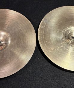 Zildjian Used 14 Inch A Custom Hi Hat Cymbal Pair Undersides