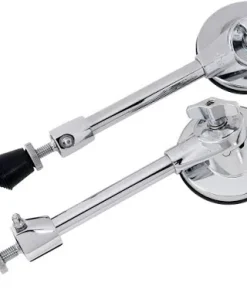 DW Chrome Bass Drum Spur Pair