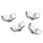 DW Chrome Wing Nut Four Pack For Hi Hat Seat Tilter