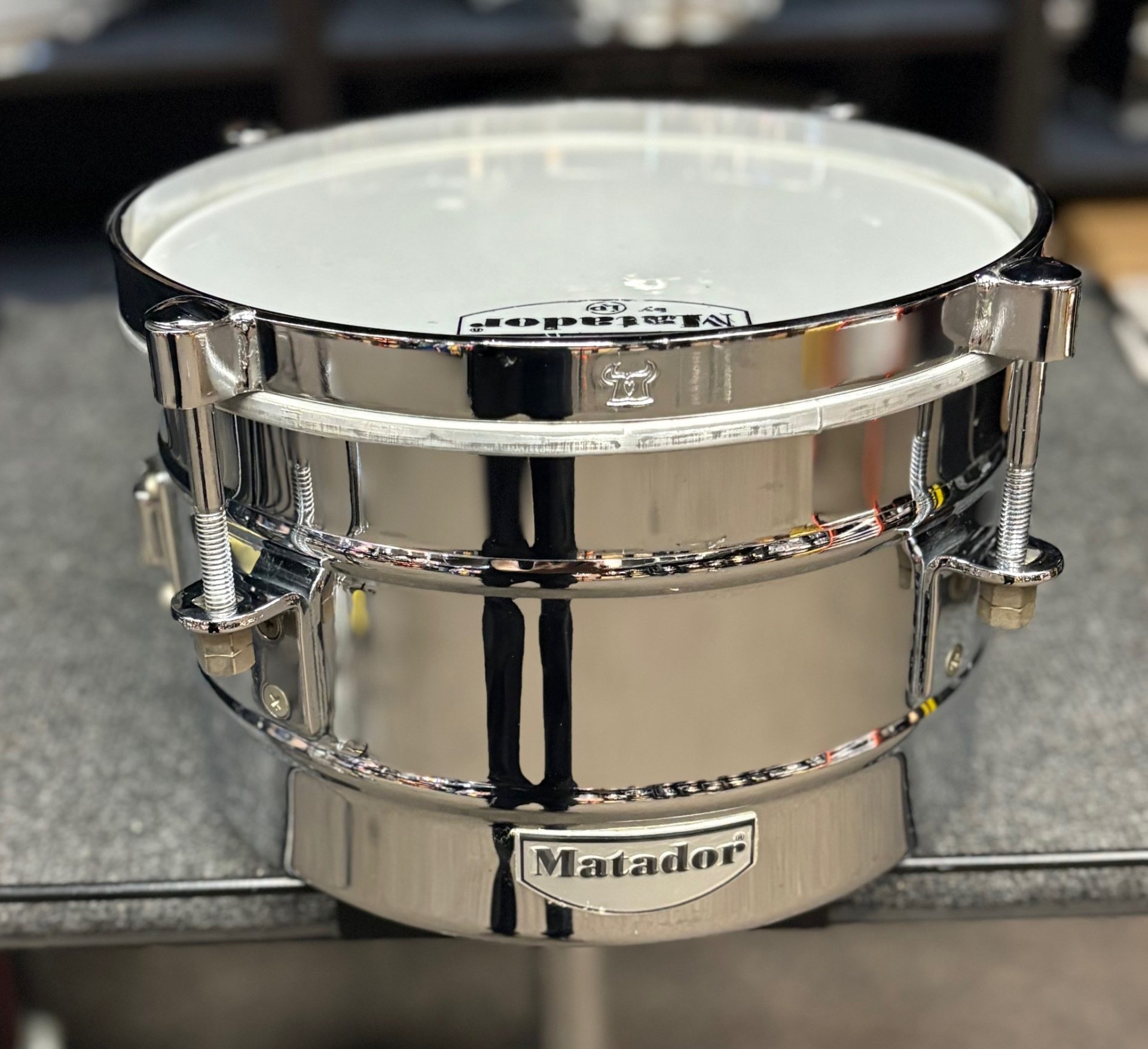 LP Used Timbale Matador Steel 10 in. Timbalito Chrome 1 LP Matador Steel Timbale 10 inch Timbalito Chrome