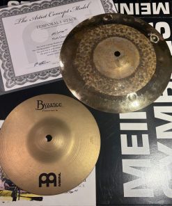 Meinl Used Matt Garstka Temporal 1 8 inch and 10 inch Cymbal Stack