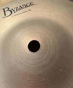 Meinl Used Matt Garstka Temporal 1 8 inch and 10 inch Cymbal Stack Minor Dent Top Cymbal Bell Hole