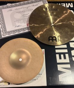 Meinl Used Matt Garstka Temporal 1 8 inch and 10 inch Cymbal Stack Undersides