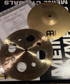 Meinl Used Artist Concept 10 in. Stack Temporal II Matt Garstka AC-TE2 5 Meinl Used Matt Garstka Temporal 2 10 Inch Cymbal Stack