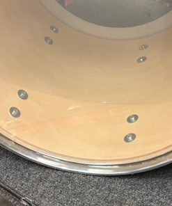 Pearl Used Export 14 Inch White Mounted Tom interior