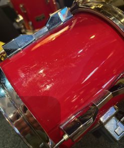 Pearl Used Export Ferrari Red 8 Inch Mounted Tom Scratches