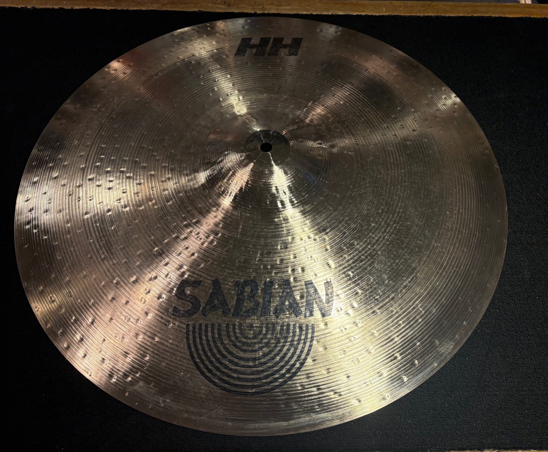 Sabian Used HH 21 in. Vintage Ride Cymbal 2425g 1 Sabian Used HH 21 Inch Vintage Ride Cymbal