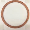 Tama 12 Inch Snare Side Hoop Cherry Wood Top View