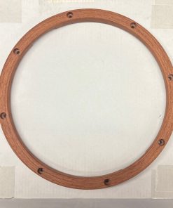 Tama 12 Inch Snare Side Hoop Cherry Wood Top View