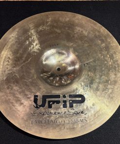 UFIP Used 17 in. Experience Crash Cymbal 1375g 5 UFIP Used Experience 17 Inch Crash Cymbal Underside