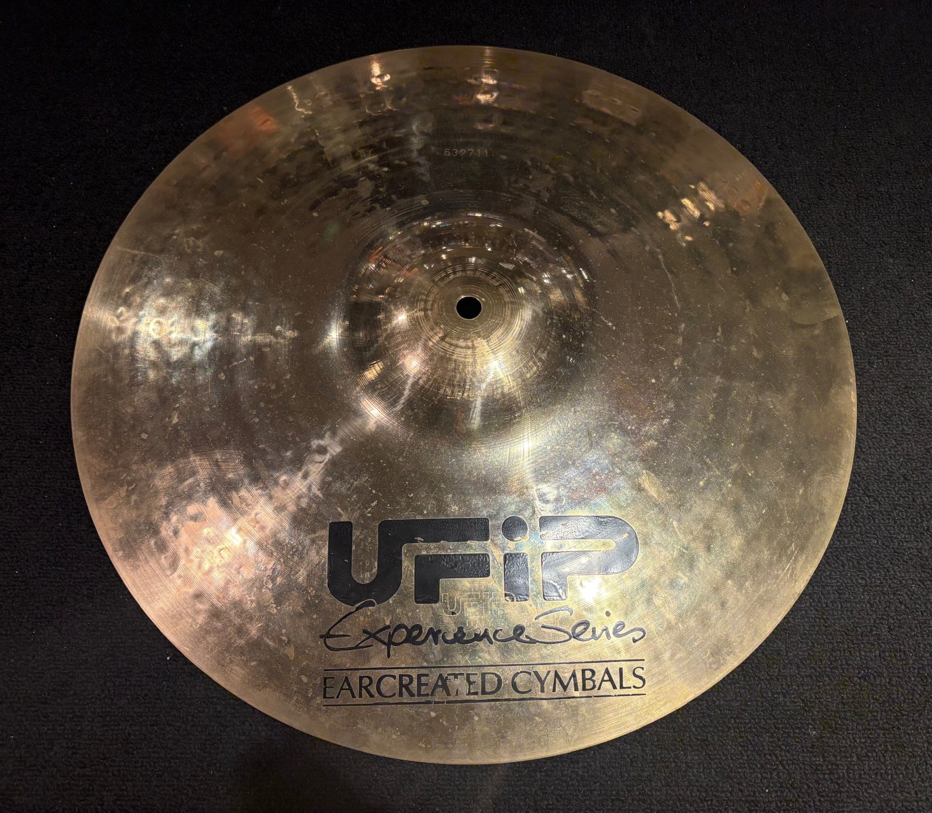 UFIP Used 17 in. Experience Crash Cymbal 1375g 1 UFIP Used Experience 17 Inch Crash Cymbal