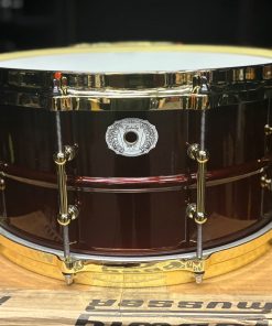 Ludwig US Dragon's Blood Limited Edition Brass Snare Drum with Brass Hardware