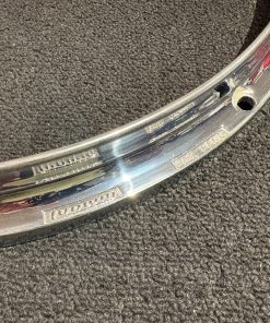 Ludwig Used Twin Channel 14 Inch 10 Ear Snare Drum Batter Hoop Chrome Logo